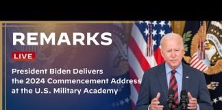 President Biden Delivers the 2024 Commencement Address at the U.S. Military Academy