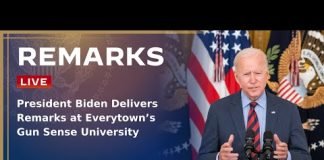 President Biden Delivers Remarks at Everytown’s Gun Sense University