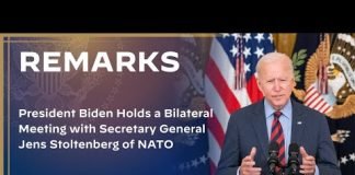 President Biden Holds a Bilateral Meeting with Secretary General Jens Stoltenberg of NATO