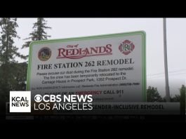 Redlands Fire Station 262 is getting a gender neutral remodel